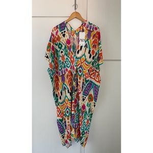 PRINTED TUNIC DRESS